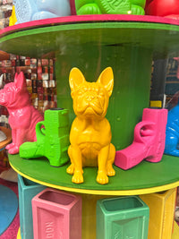 Gun Shaped Candle Holder - Neon Green