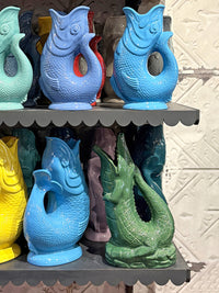 Gluggle Jug 'Croggle' Crocodile Jug - Green