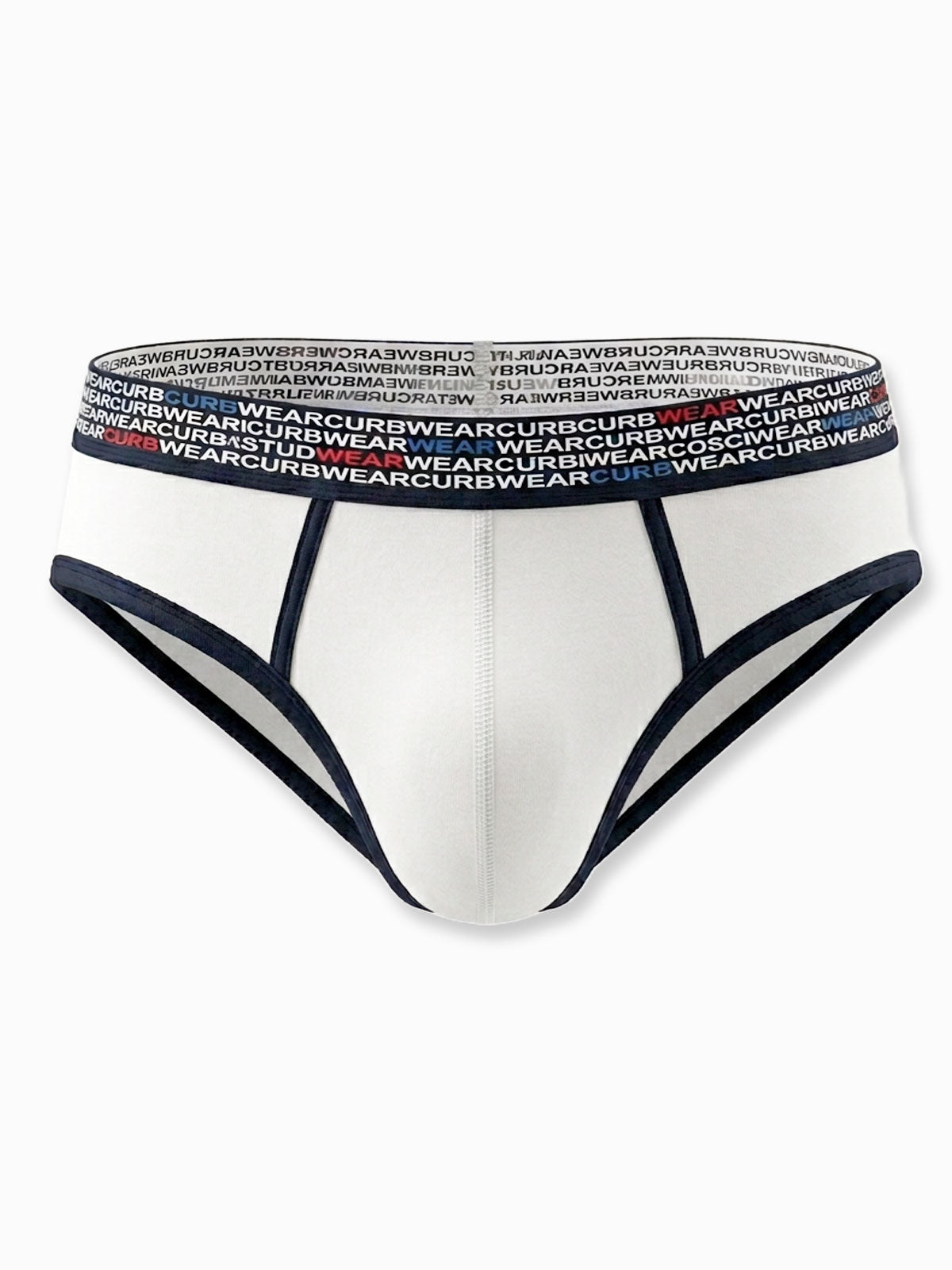 Curbwear Double Take Men's Underwear Brief - White