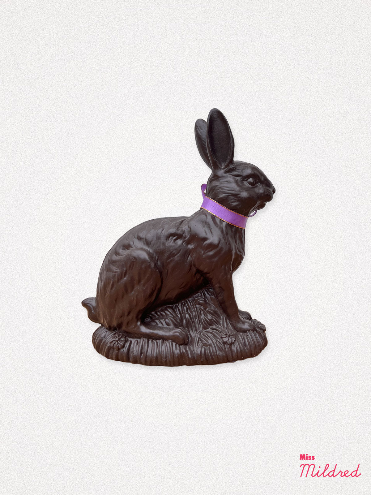 Dark Chocolate Rabbit Figure