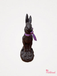 Dark Chocolate Rabbit Figure
