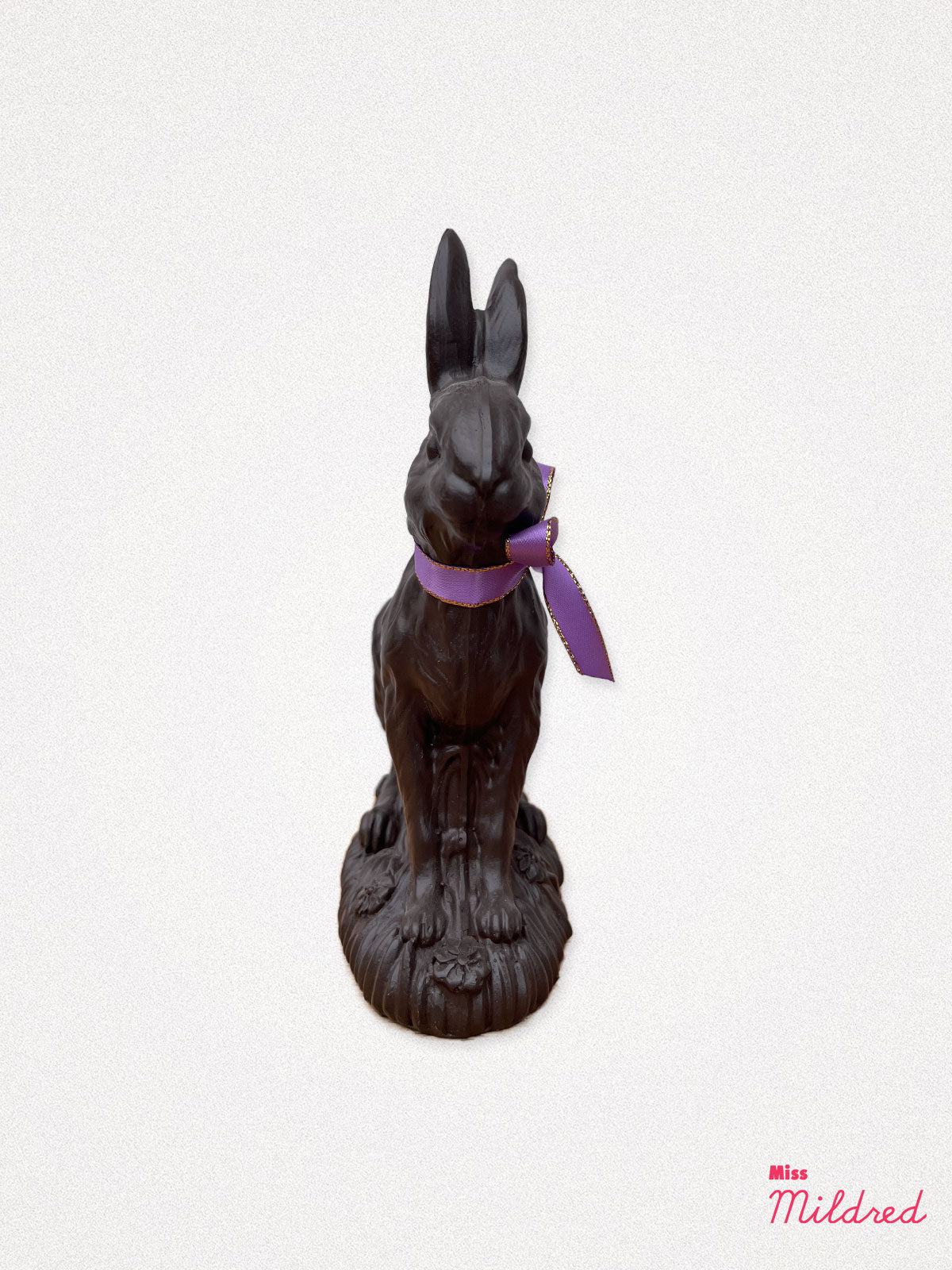 Dark Chocolate Rabbit Figure