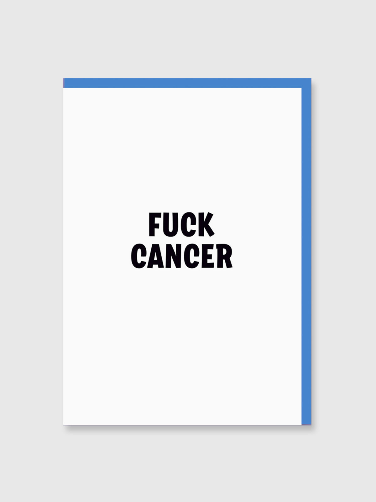 Greeting Card - F Cancer