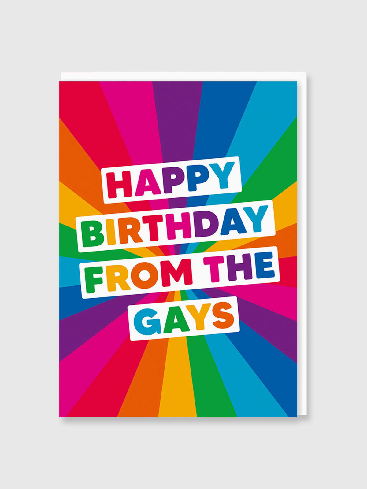 Greeting Card - Happy Birthday From The Gays