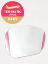 Pink Art Deco Style Mirror - 60cm