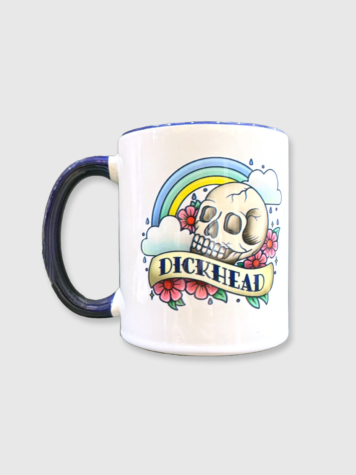 Dickhead Tattoo Heart Mug