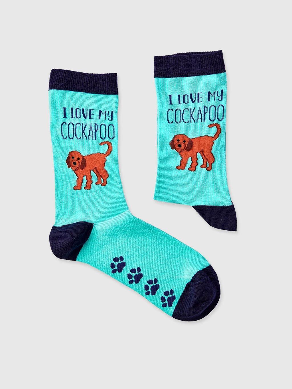 I Love My Cockapoo Dog Socks - Ladies