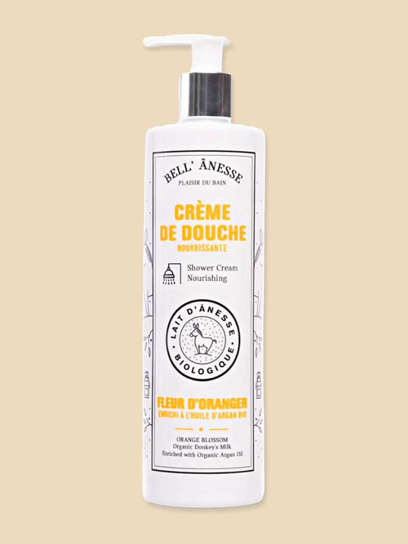 Organic Donkey Milk and Orange Blossom Shower Cream 400ml