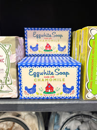 Egg White and Chamomile Face Mask Soap 53g