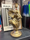 Gentry Elephant Candlestick Holder - Gold
