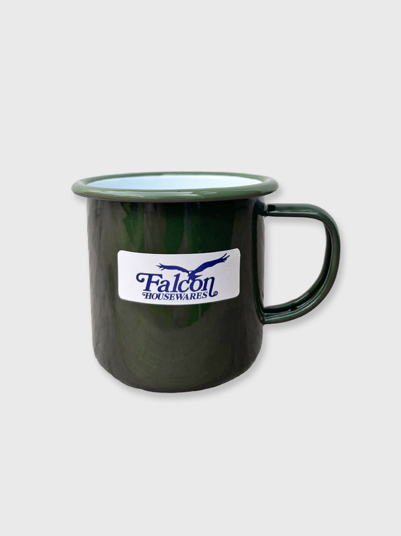 Falcon Enamel Mug Green - 8cm