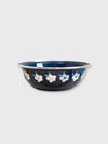 Enamel Happy Small Bowl - Floral Navy Blue