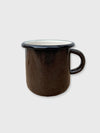 Enamel Mug Brown - 8cm