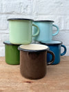 Enamel Mug Green - 8cm