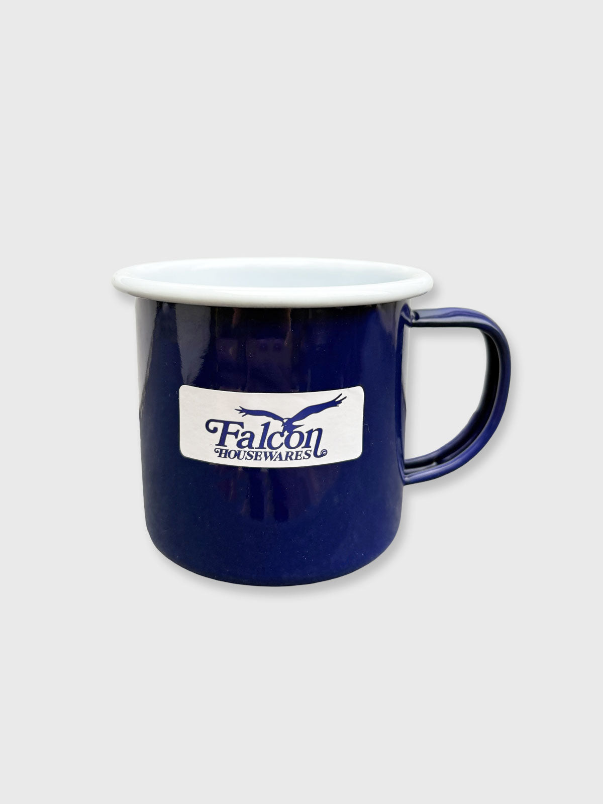 Falcon Enamel Mug Blue - 8cm