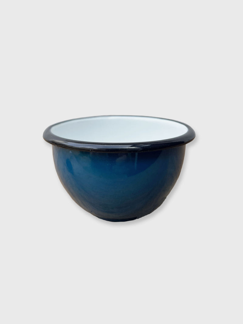 Enamel Small Snack Bowl - Teal