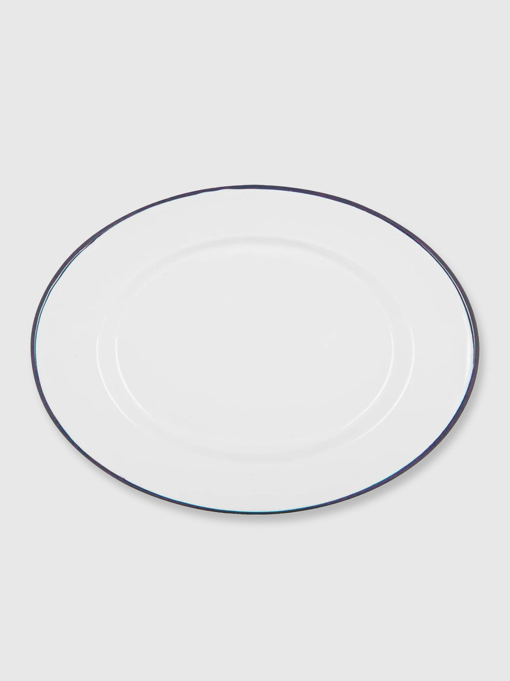 Enamel Large Oval Platter - 30cm