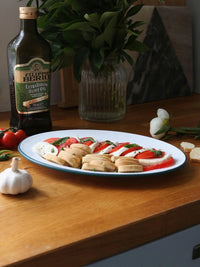 Enamel Large Oval Platter - 30cm