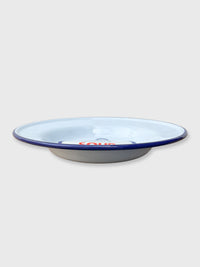 Falcon Enamel Soup Bowl Plate - 24cm