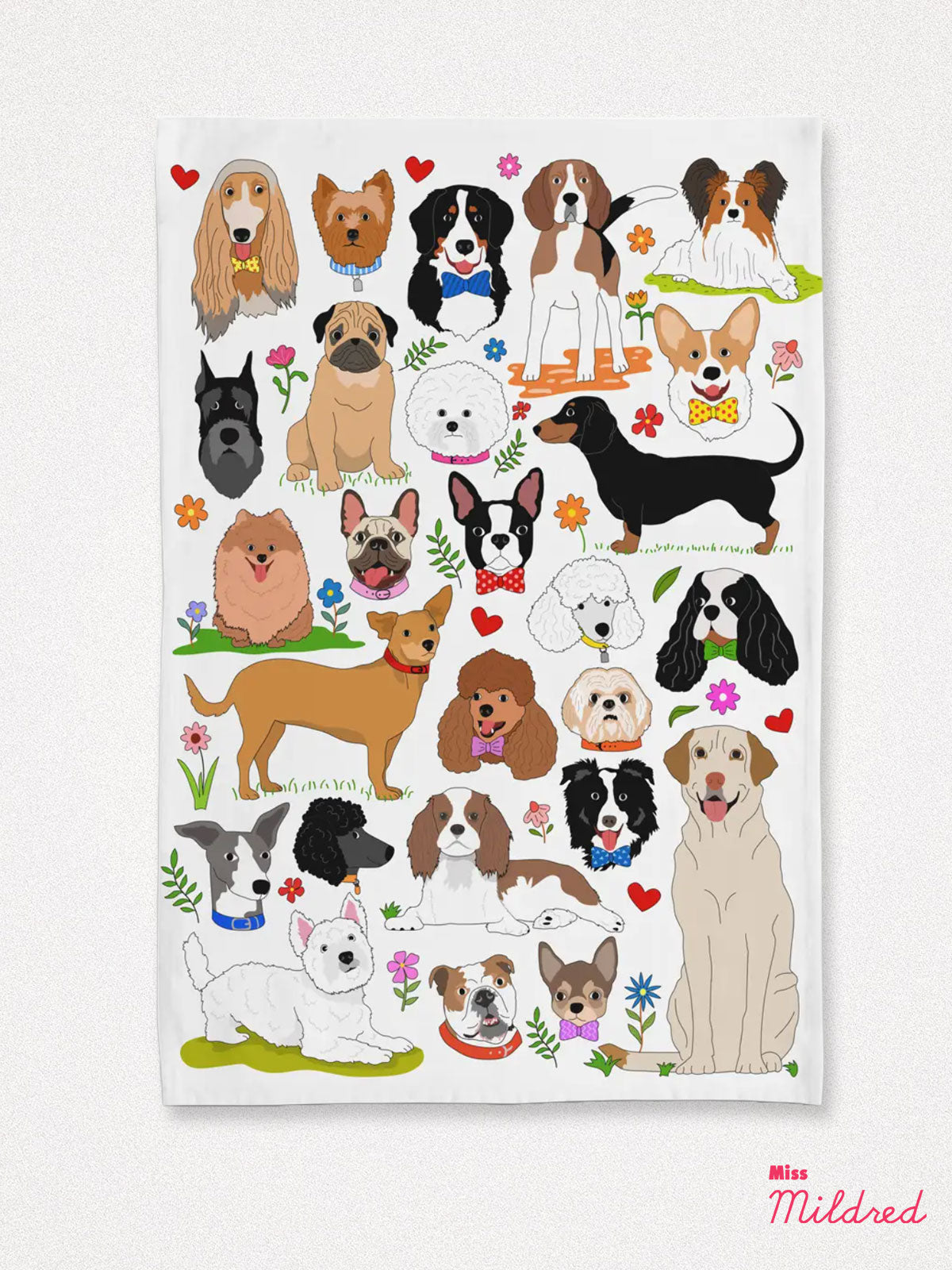 Everything Dog - Cotton Tea Towel