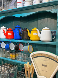 Falcon Enamel Mug Blue - 8cm