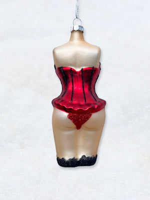 Christmas Decoration - Female Lingerie Torso