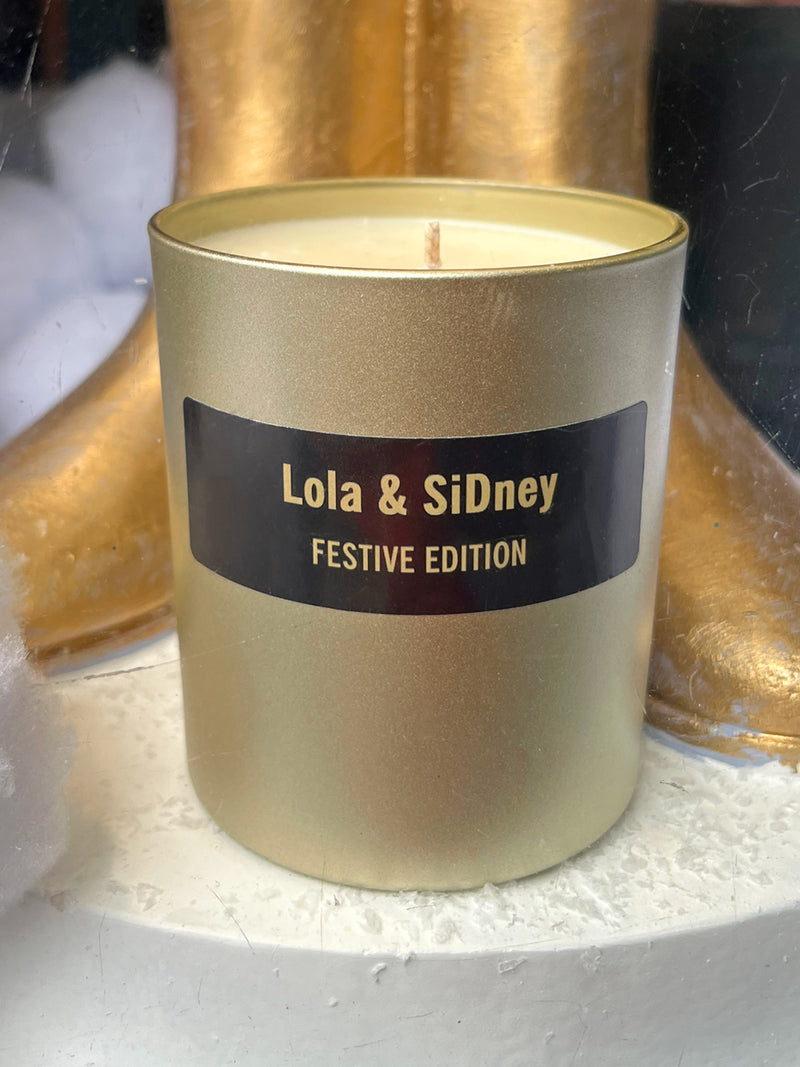 Lola & SiDney Festive - Gold Edition Candle