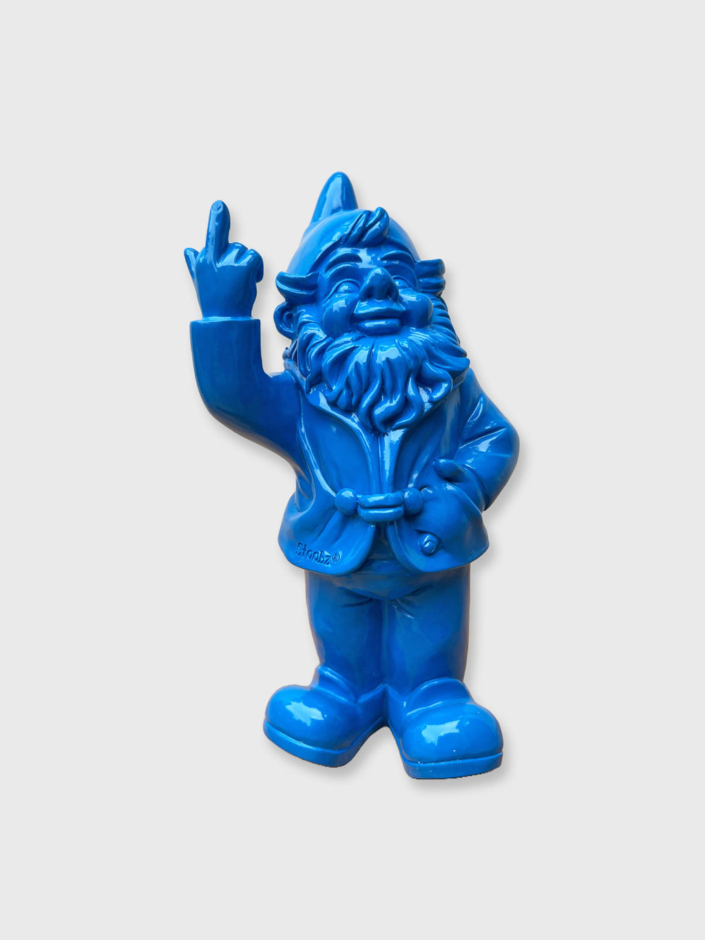 Naughty Finger Gnome 20cm - Blue