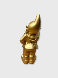 Naughty Finger Gnome 20cm - Gold