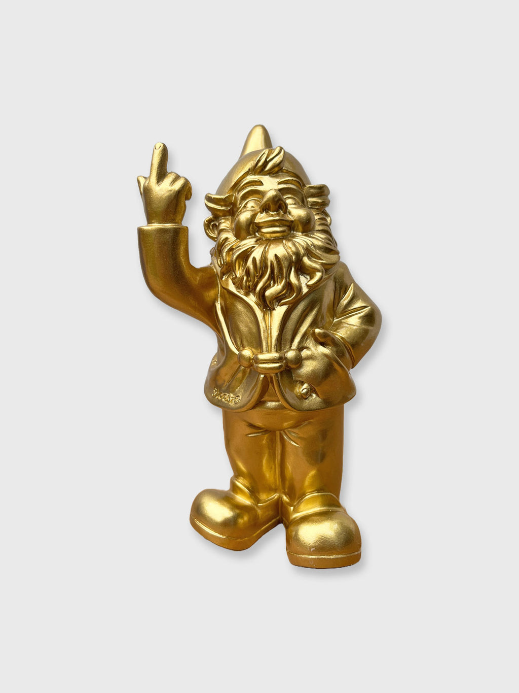 Naughty Finger Gnome 20cm - Gold