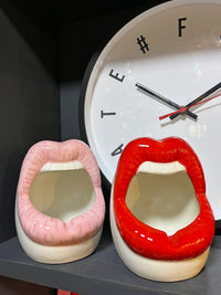 Fisura - Red Mouth and Lips Pot / Ashtray
