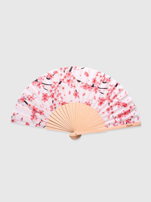 Fisura Fan - Japanese Sakura Cherry Blossom Print