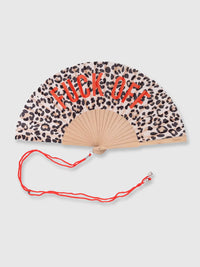 Fisura - Fuck Off Fan - Leopard Print