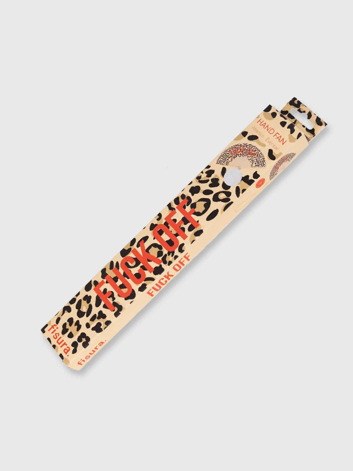 Fisura - Fuck Off Fan - Leopard Print