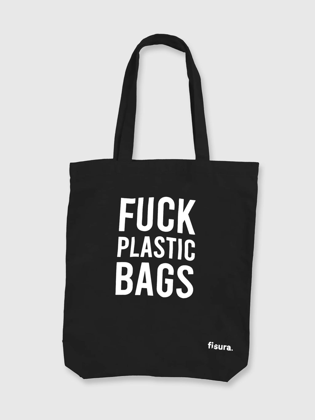 Fisura - Fuck Plastic Bags - Black