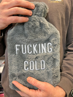 Fisura 'Fucking Cold' Hot Water Bottle