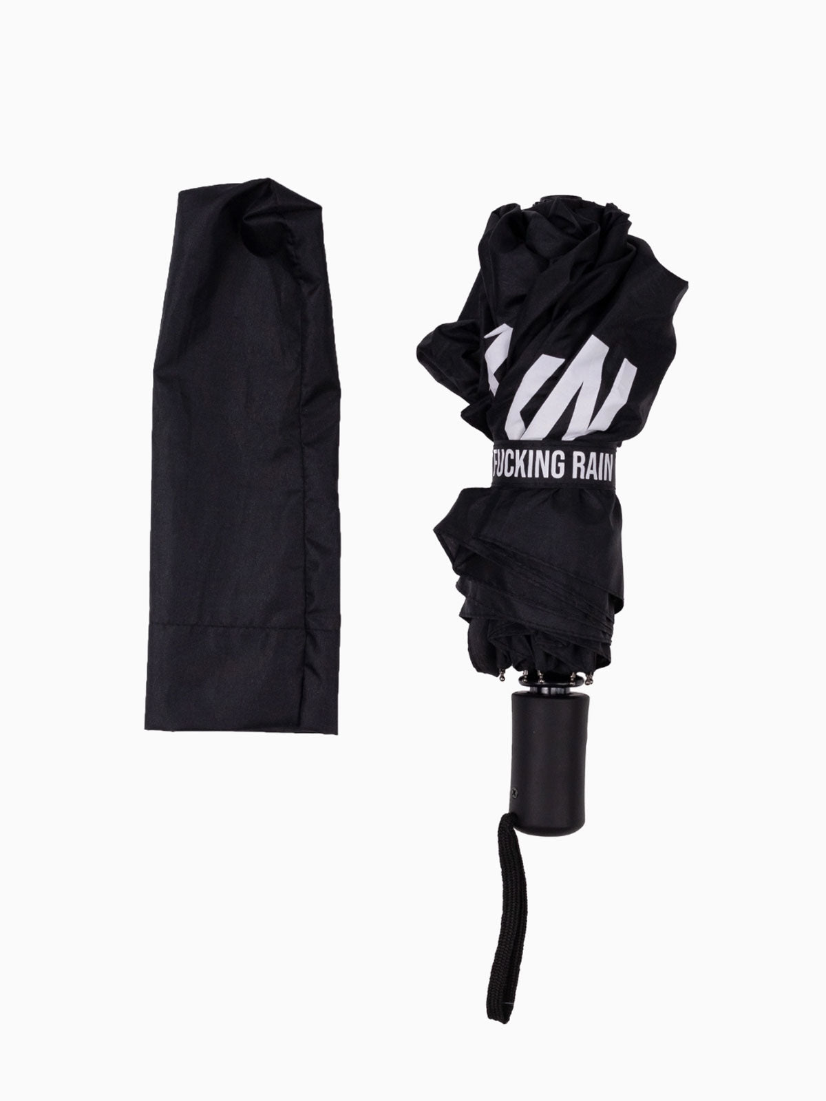 Fisura - Fucking Rain Folding Umbrella - Black