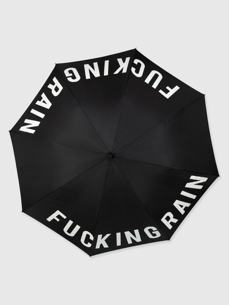 Fisura - Fucking Rain Large Umbrella - Black