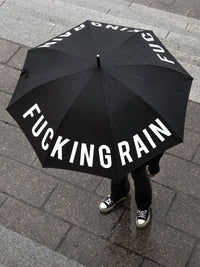 Fisura - Fucking Rain Large Umbrella - Black
