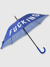 Fisura - Fucking Rain Large Umbrella - Blue