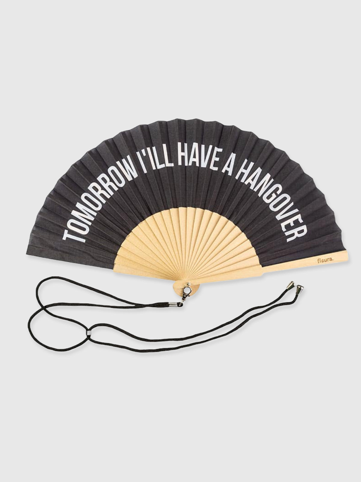 Fisura - Tomorrow I'll Have A Hangover Fan - Black