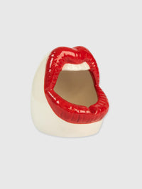 Fisura - Red Mouth and Lips Pot / Ashtray