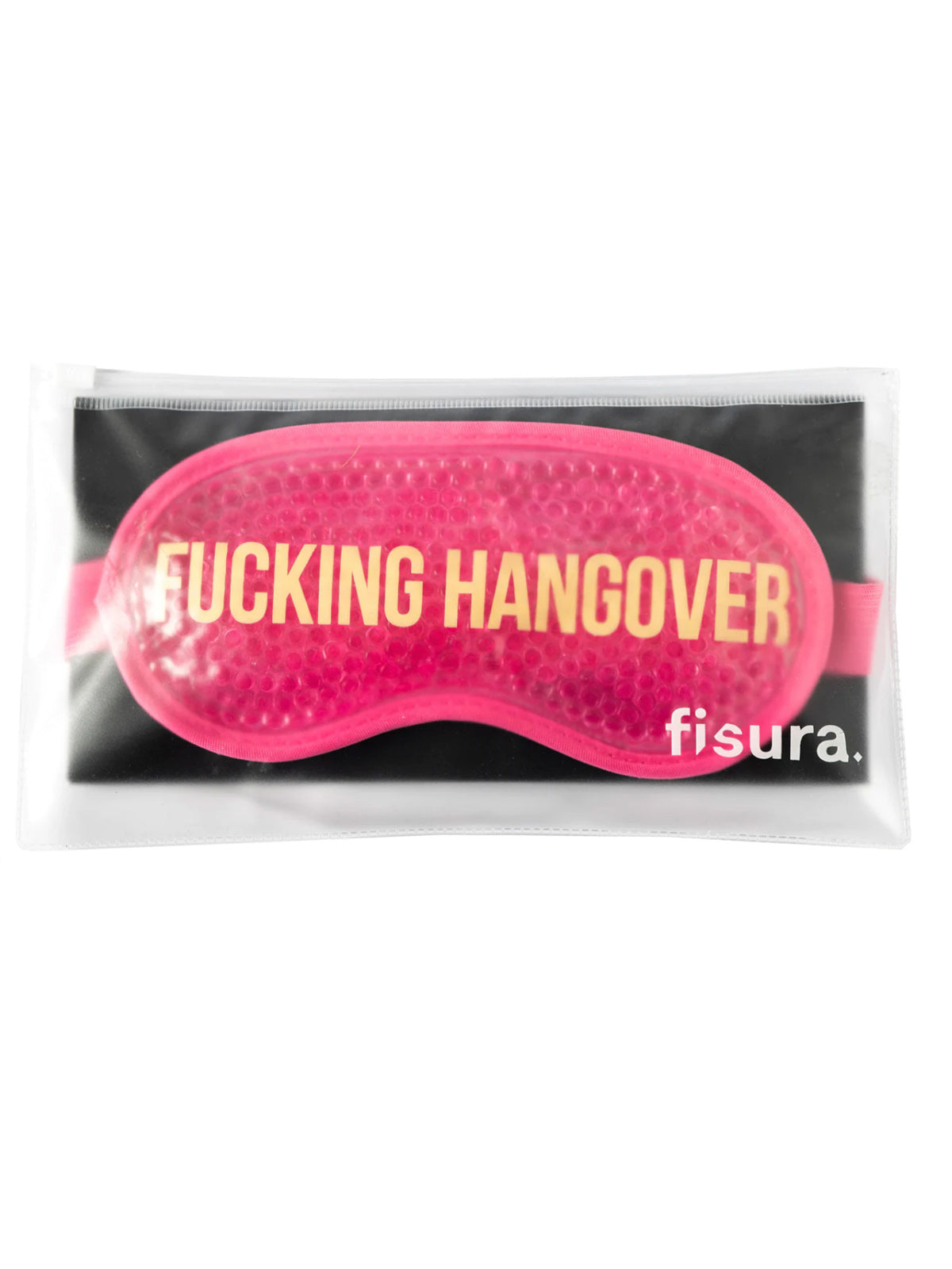 Fisura - 'Fucking Hangover' Gel Eye Mask - Pink