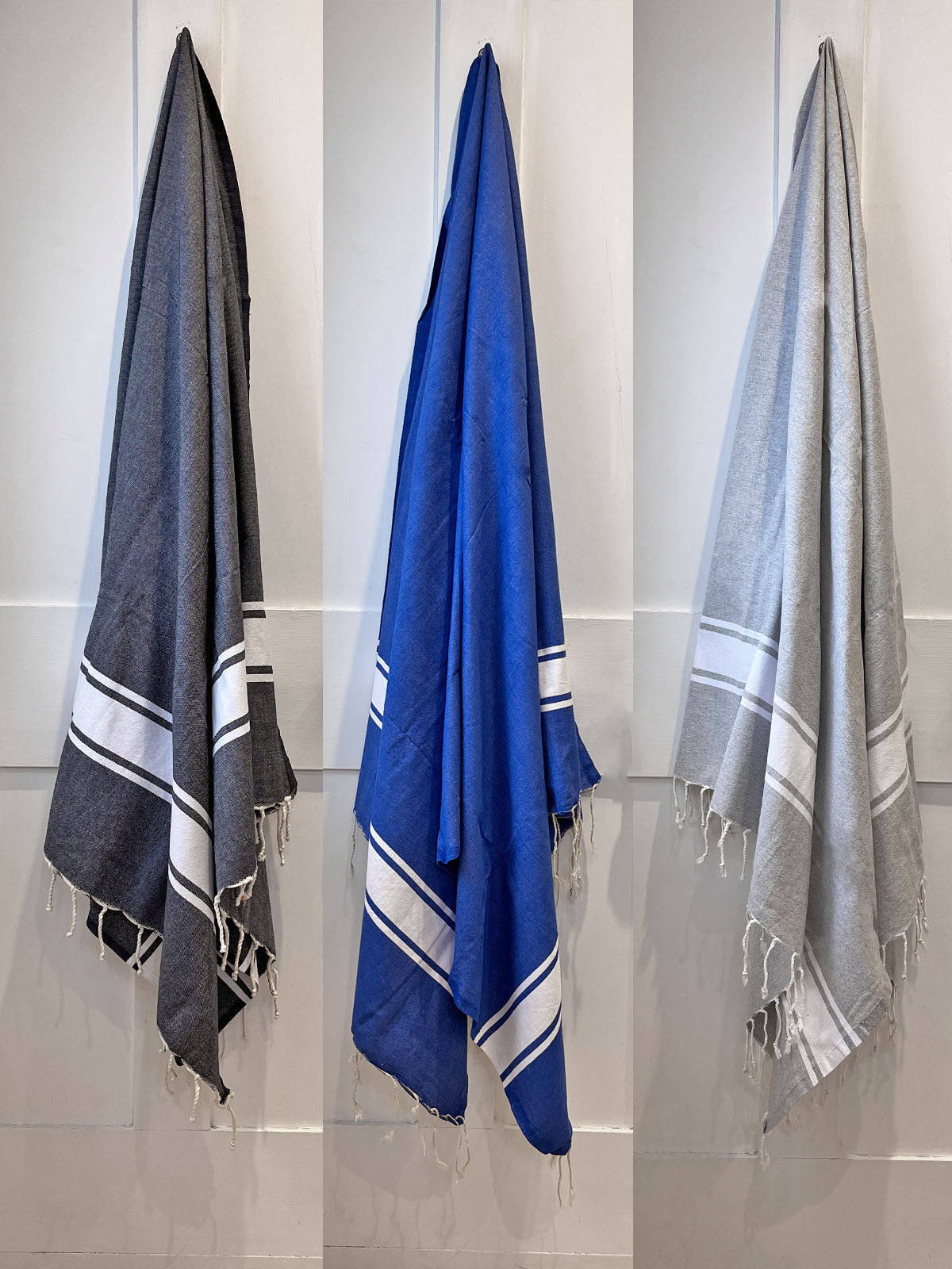 Fouta Cotton Tunisian Extra Large Towel - 180 x 90cm