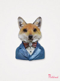 Fox Bust Statue - 20cm