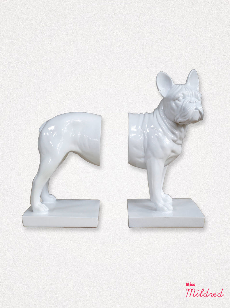 Frenchie Bull Dog Bookends