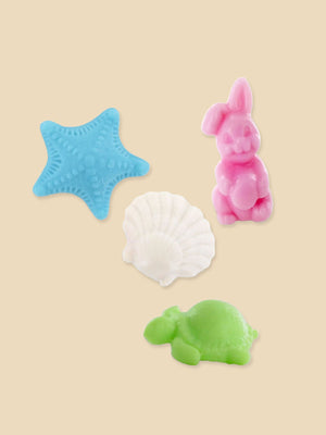 Mini Shape Soaps x4