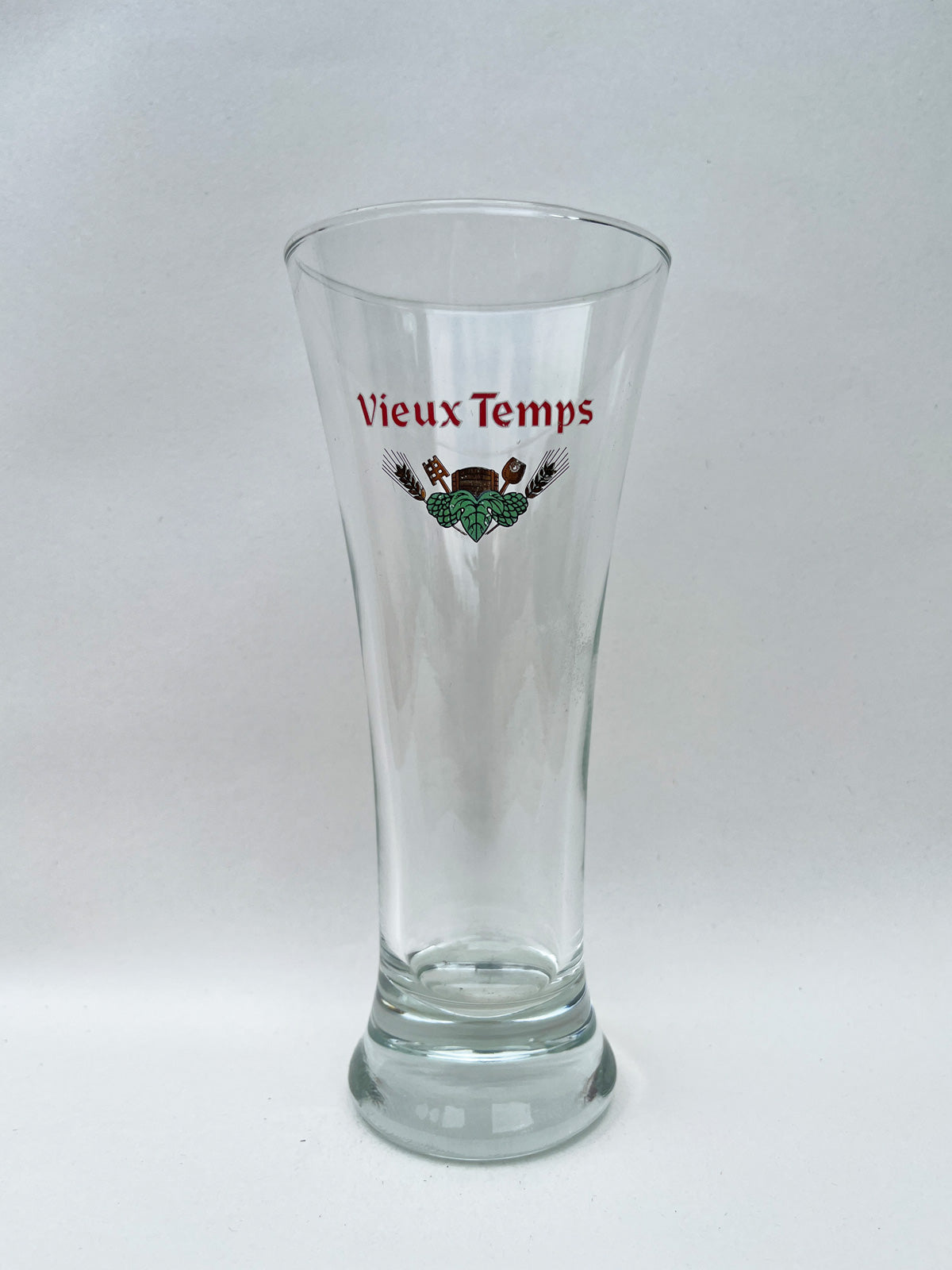 Belgian Bier Beer Glass Vieux Temps