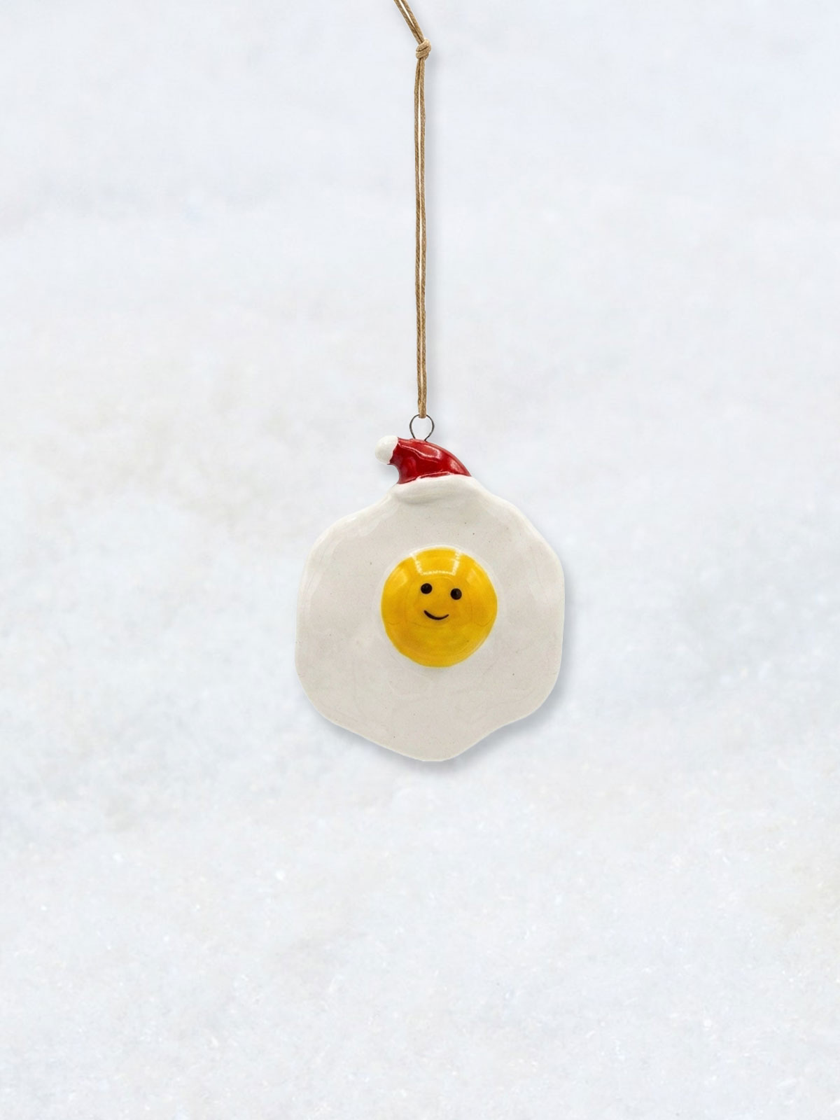 Christmas Decoration - Fred the Fried Egg