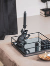 Frog Candle Holder - Black